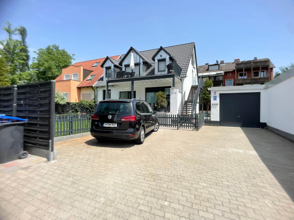 M-Style 04 Apartment Mit Balkon Und Gasgrill, 24H Self-Check-In, Free Parking, Netflix نورنبيرغ المظهر الخارجي الصورة